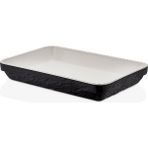 Külsan 21136.CW - Olie 2'li Krem Beyaz Dikdörtgen Tabak Seti 35,6X24 Cm, Thermoset Melamin - 35,6 x 24 cm