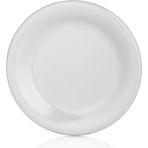 Külsan 2117.PW - Soft 6'lı Beyaz Yuvarlak Tatlı ve Pasta Tabak Seti 17 Cm, Thermoset Melamin