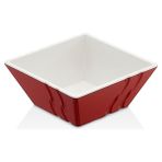 Külsan 23014.CWR - Bicolor Luxor 3'lü Krem Beyaz Kase Seti 13,8X13,8 Cm, Thermoset Melamin - 570 ml