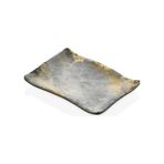 Külsan 30019.RM - Terra Royal Marble 3'lü Dikdörtgen Tabak Seti 19X13,5 Cm, Thermoset Melamin - 19 x 13,5 cm