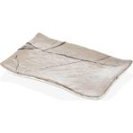 Külsan 30034.CAP - Terra Cappuccino 2'li Dikdörtgen Tabak Seti 34,1X23,6 Cm, Thermoset Melamin - 34,1 x 23,6 cm