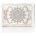 Külsan 30034.CW.CAS - Terra Casablanca 2'li Dikdörtgen Tabak Seti 34,1X23,6 Cm, Thermoset Melamin - 34,1 x 23,6 cm