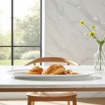 Külsan 326022.CW - Lena Krem Beyaz Oval Sunum Tabağı 60,5X22,5 Cm, Thermoset Melamin - 60,5 x 22,5 cm