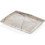 Külsan 41012.CAP - Polaris Cappuccino 6'lı Dikdörtgen Tabak Seti 26,5X32,5 Cm, Thermoset Melamin - 26,5 x 32,5 cm