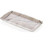Külsan 41013.CAP - Polaris Cappuccino 9'lu Dikdörtgen Tabak Seti 17,6X32,5 Cm, Thermoset Melamin - 17,6 x 32,5 cm