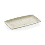 Külsan 41013.WG - Polaris 9'lu Beyaz Granit Efektli Dikdörtgen Tabak Seti 17,6X32,5 Cm, Thermoset Melamin - 17,6 x 32,5 cm