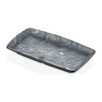 Külsan 41016.CAL - Polaris Callisto 6'lı Dikdörtgen Tabak Seti 15,4x8,9 Cm, Thermoset Melamin - 15,4 x 8,9 cm