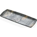 Külsan 41028.RM - Polaris Royal Marble 6'lı Dikdörtgen Tabak Seti 28,5X12 Cm, Thermoset Melamin - 28,5 x 12 cm