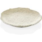 Külsan 43028.WG - Norma 2'li Beyaz Granit Efektli Yuvarlak Tabak Seti 28 Cm, Thermoset Melamin