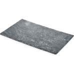 Külsan 47011.CAL - Slate Effect Callisto 3'lü Pano Dikdörtgen Tabak Seti 53X32,5 Cm, Thermoset Melamin - 53 x 32,5 cm