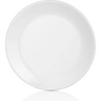 Külsan D3117.PW - Diamond 6'lı Beyaz Yuvarlak Tatlı ve Pasta Tabak Seti 17 cm, Thermoset Melamin