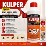 KULSAN 🪳 Kulper Sprey – Genel Haşere Ilacı(Sivrisinek-Karasinek-Karınca-Kene-Tahtakurusu-Hamamböceği)
