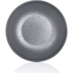 Külsan M11623.G - Tilda Matt 6'lı Gri Çukur Yemek Tabak Seti 23 Cm, Thermoset Melamin