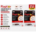 KULSAN Raptor Hamamböceği ve Karınca Jeli 2’li Set 5 gr Jel Yem Uygulama Şırıngası