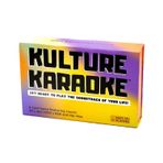Kulture Karaoke Karoke: Karoke, 2+ oyuncu için size şarkı fikirleri ve eğlenceli kategoriler vermek için bu kartlarla oyununuza veya gecenize yardımcı olun, 14 yaş üstü