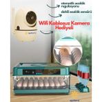 Kuluçka Makinesi Kablosuz Kamera Hediyeli 130 Lu Tam Otomatik Yedek Motorlu ( Lisinya ) - 001-Renkli