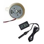 Kulucka Makinesi Mini Viyol Cevirme Motoru 12 Volt Ve Nem Olcer