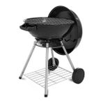 Kulvar AVM Mangal 44 cm Kömürlü Mangal Ayaklı - Siyah