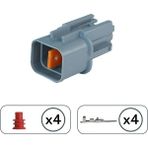 Kum Boğaz Kelebeği Soketi Dişi 4 Pin Kablosuz