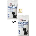 Kum Dünyası Stayfresh Süper Topaklaşan Kedi Kumu 10 Lt X2 Adet Avantaj Paket