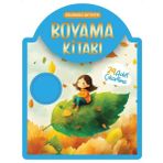 Kum Yayınevi Çıkartmalı Boyama Kitabı - Mavi - Eğlenceli Aktivite