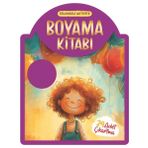 Kum Yayınevi Çıkartmalı Boyama Kitabı - Mor - Eğlenceli Aktivite