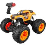 Kumandalı 33 cm Dev Off-Road Araba 15KM/H Hızlı, Şarjlı, 2.4ghz Rc Tırmanıcı Arazi Aracı 9030-3F - Turuncu