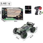 Kumandalı 40 cm Dev Off-Road Araba 15KM/H Hızlı, Şarjlı, 2.4ghz Rc Arazi Aracı 9010-6F - Yeşil