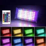 Kumandalı LED Işık Dış Cephe Aydınlatması çok Renkli Rgb led Panel Işık Partiled Aydınlatma - Tek Adet