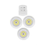 Kumandalı Pilli Led Lamba Sm-8008 3'lü