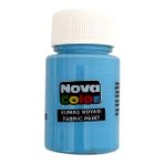 Kumaş Boyası, Canlı Renkler, Solmaz, Tişört, Çanta, Tekstil Boyası-Açık Mavi 30ML-1 Adet