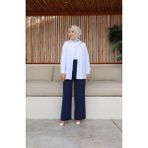 Kumaş Pantolon - Lacivert - 52