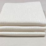 Kumaşçıtr Kaymaz Tabanlı Kadife Koltuk, Çekyat Örtüsü - Lüks Çizgili Desenli, Süngerli Ekru Renk 170-205 cm - 170 x 205 cm