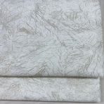 Kumaşçıtr Kaymaz Tabanlı Lüks Kadife Koltuk Kanepe Çekyat Örtüsü - Konforlu Krem Damar Desenli - 170 x 210 cm