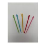 kumasfabrik 9 cm Renkli Plastik Yün iğnesi-( 10 Adet )
