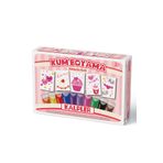 Kumbo Kum Boyama Sevimli Kalpler Kum Boyama Aktivite Seti 5'li Paket