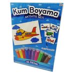 Kumbo Kum Boyama Sevimli Uçak Kum Boyama Aktivite Seti