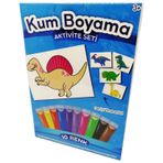 Kumbo Kum Boyama Spinosaurus Dinozor Kum Boyama Aktivite Seti