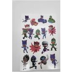 KuMiK Pj Masks Kedi Çocuk, Kertenkele, Baykuş Kız, Romeo, Ay Kızı Geçici Dövme