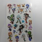 Kumik Sonic Ve Arkadaslari Gecici Dovme