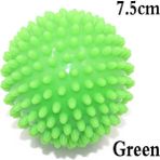 Kumral Tarzı 7.cm Pvc Dikenli Masaj Topları Rulo Yoga Fitness Topları Kas Relax Tetik Noktası El Ayak Omurga Rölyef Sağlıklı Bakım Aracı (Yurt Dışından) - Renkli