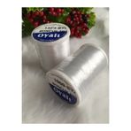 KUMSAL ÇEYİZ Oyalı Boncuk Sarma İpi BeyazParlak 50gr