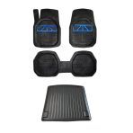Kumsal Otomotiv Nissan Qashqai Suv Alt Visia 2014 ve Sonrası Bagaj Havuzu 3D Extra Havuzlu Mavi Oto Paspas