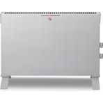 Kumtel 1250W Beyaz Konvektör Isıtıcı Ayarlanabilir Termostatlı Hızlı Isınma Özelliği