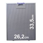 Kumtel Aspiratör Davlumbaz Için Metal Yağ Filtresi 26,2 x 33,5 cm