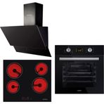 Kumtel Black Exclusive Plus A6SF2 DDT - V6 04T - 835 3'lü Ankastre Set