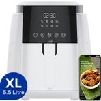 Kumtel HAF-02 XL 5.5 lt Digital Fastfryer Beyaz Airfryer