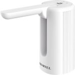 Kumtel HSDSP-1200 Şarjlı Damacana Su Pompası Beyaz Renk 1200 mAh Kapasite ile Pratik Kullanım
