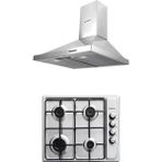 Kumtel Inox Ankastre 2 Li Set (Ocak-Davlumbaz)