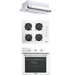 Kumtel KO-40TAHDF - B66 - SF2 MT - DS6-905W Beyaz 3'lü Ankastre Set